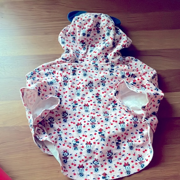 Set of one Mini Mouse tutu jersey sweater dress and one swim hooded coverup - Picture 9 of 9